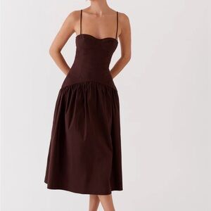 peopermayo yvette corsette dress